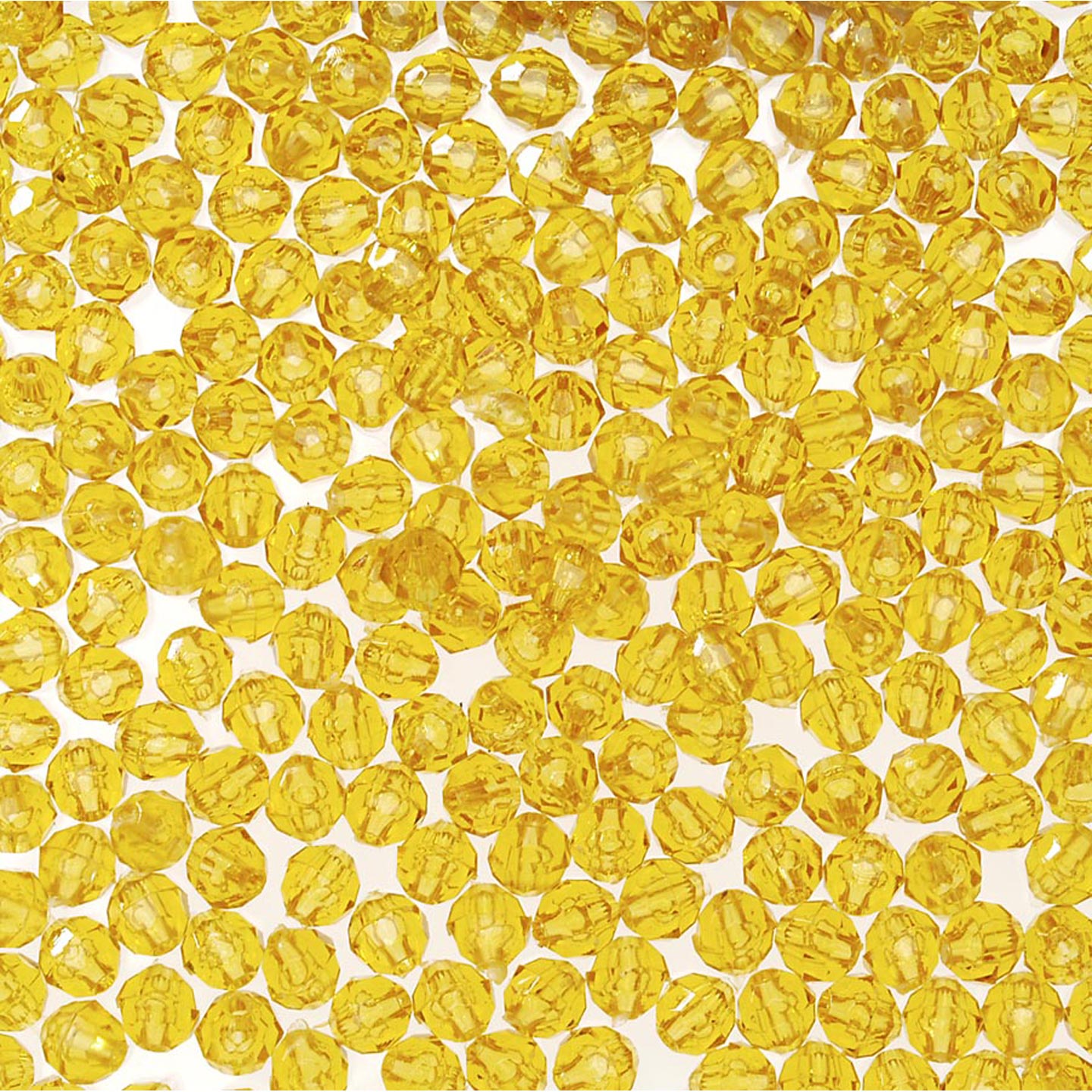 Facet Beads - 6mm Fishing Beads - Faceted Beads Bulk