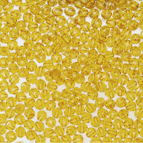 Faceted Plastic Beads - Acrylic Faceted Beads - 10mm Faceted Beads