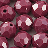 Faceted Beads - 8mm Faceted Acrylic Beads - Plastic Faceted Beads - 8mm Faceted Beads