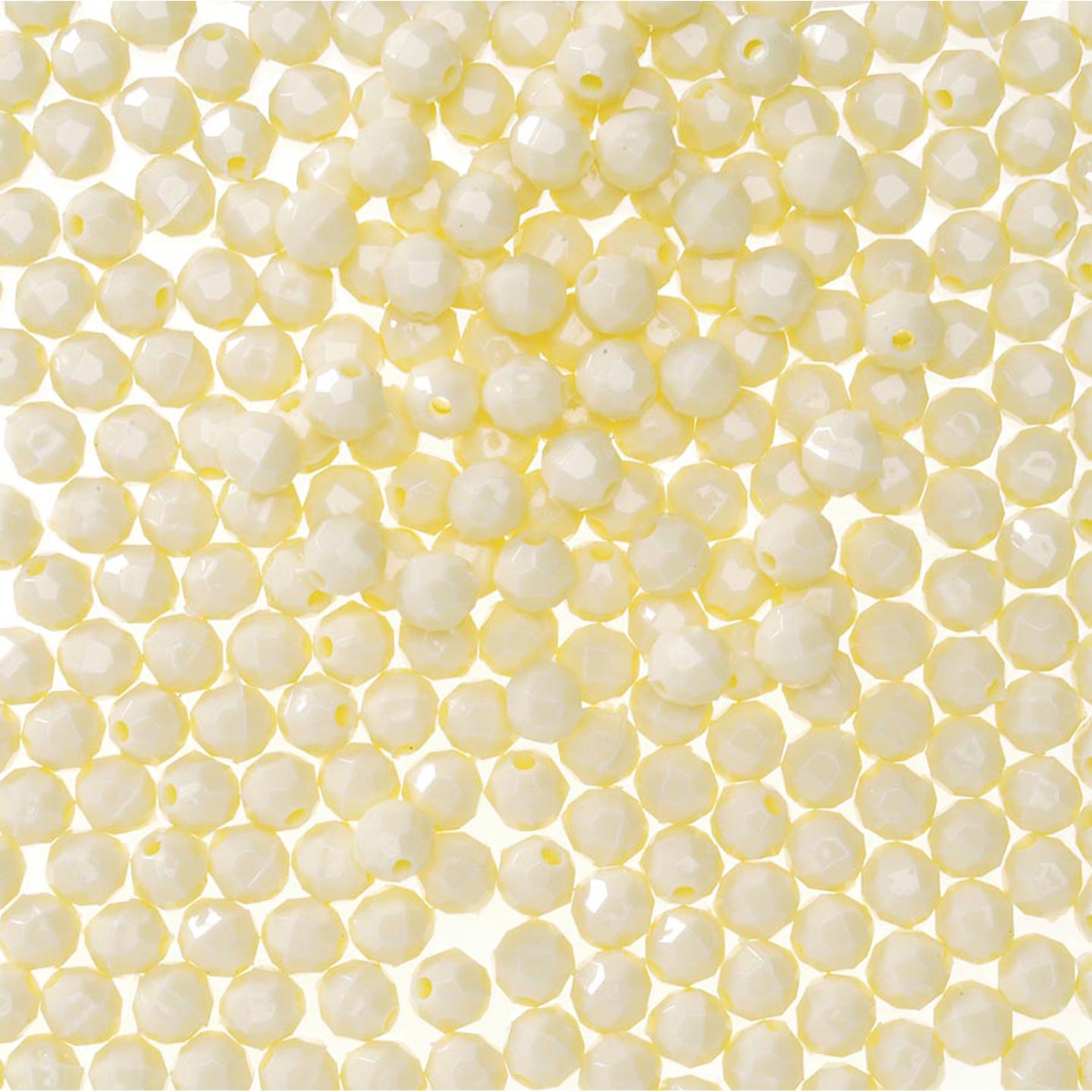 Facet Beads - 6mm Fishing Beads - Faceted Beads Bulk