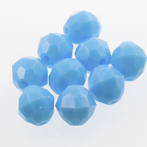 Fishing Beads - Acrylic Faceted Beads - Plastic Faceted Beads - Faceted Craft Beads