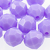 Faceted Beads - 10mm Beads - Facet Beads - Faceted Plastic Beads - Acrylic Faceted Beads - 10mm Faceted Beads