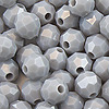 Faceted Beads - 8mm Faceted Acrylic Beads - Plastic Faceted Beads - 8mm Faceted Beads