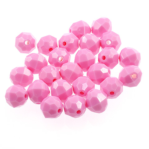 Facet Beads - 6mm Fishing Beads