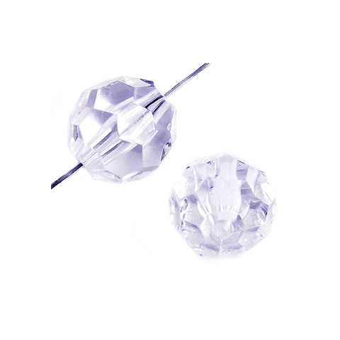 Acrylic Beads - Acrylic Crystal Beads - Clear Acrylic Beads