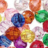 Faceted Beads - 4mm Beads - Faceted Plastic Beads - 4mm Faceted Beads - Acrylic Faceted Beads