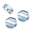 Two Hole Beads - 2 Hole Beads - Honeycomb Beads - Two Hole Beads - 2 Hole Beads - 2 Hole Slider Beads - Double Hole Beads - Honeycomb Beads