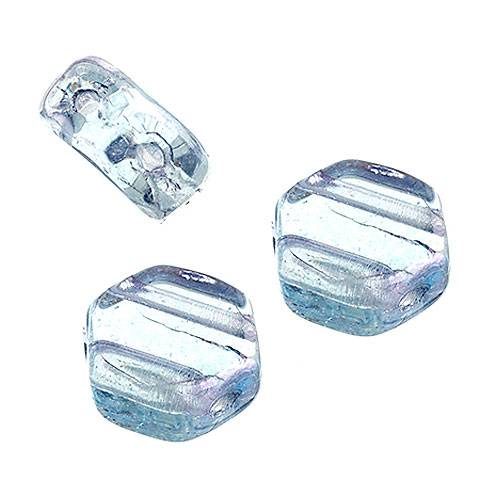 Two Hole Beads - 2 Hole Beads - 2 Hole Slider Beads - Double Hole Beads - Honeycomb Beads