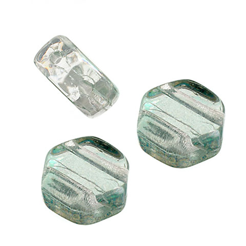 Two Hole Beads - 2 Hole Beads - 2 Hole Slider Beads - Double Hole Beads - Honeycomb Beads