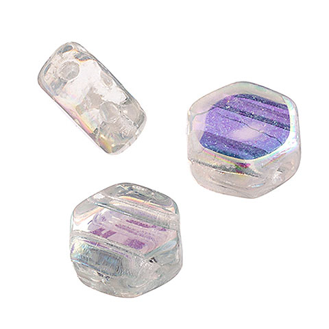 2 Hole Slider Beads - Double Hole Beads - 2 Hole Honeycomb Beads