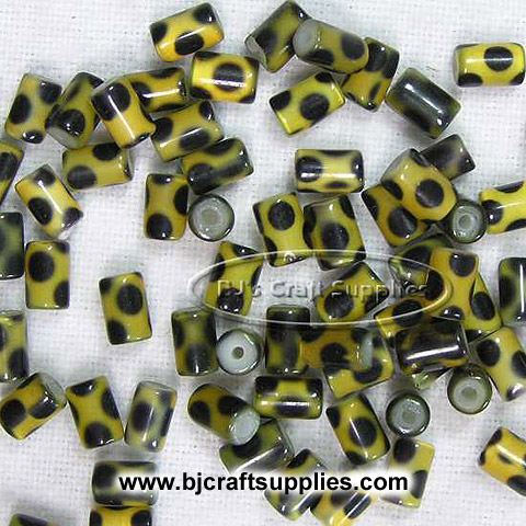Glass Beads - Tube Beads