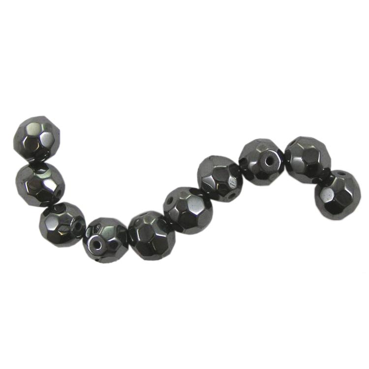 Hematite Beads 4mm - Magnetic Hematite Beads