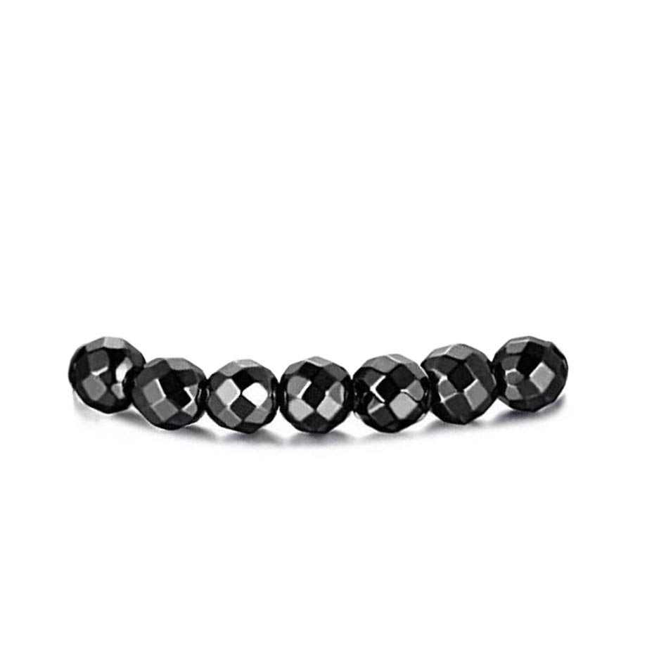 Hematite Beads 4mm - Magnetic Hematite Beads