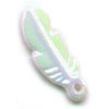20 mm Feather AB Beads - Feather Beads - Feather Charms - Jewelry Charms