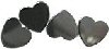 Magnetic Hematite Heart Beads - 