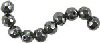 Magnetic Hematite Round Faceted Beads - 