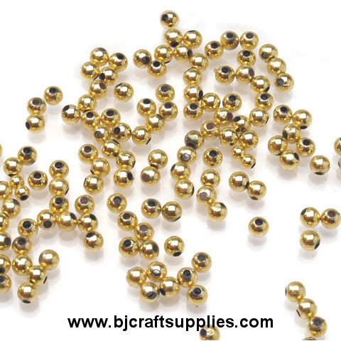 Pearl Beads - Round Beads - Round Pearls - Gold Pearls - Loose Pearl Beads