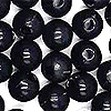 Black Beads - Small Black Beads - 3mm Round Beads - Small Black Beads