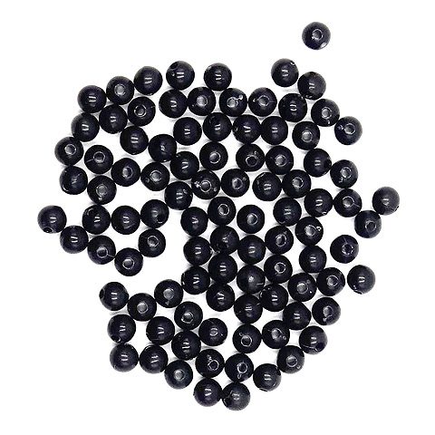 Beads for Eyes - Small Black Beads