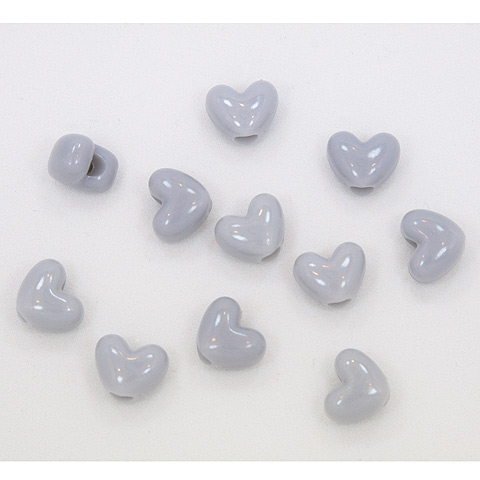 Heart Beads - Heart Pony Beads - Pony Bead Hearts