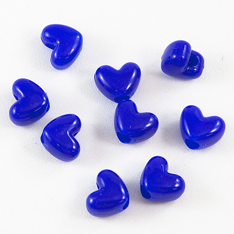 Heart Beads - Heart Pony Beads - Pony Bead Hearts