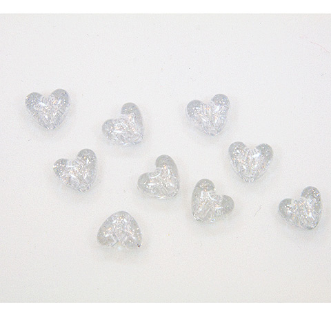 Heart Beads - Heart Pony Beads - Pony Bead Hearts