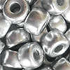 Metallic Silver Pony Beads - Pony Beads