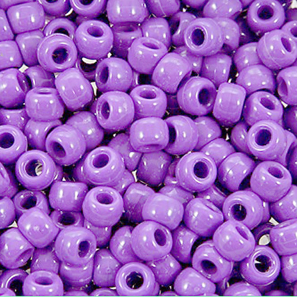 Pony Beads Bulk - Craft Beads - Hair beads - Plastic Beads - Plastic Pony Beads - Opaque Pony Beads