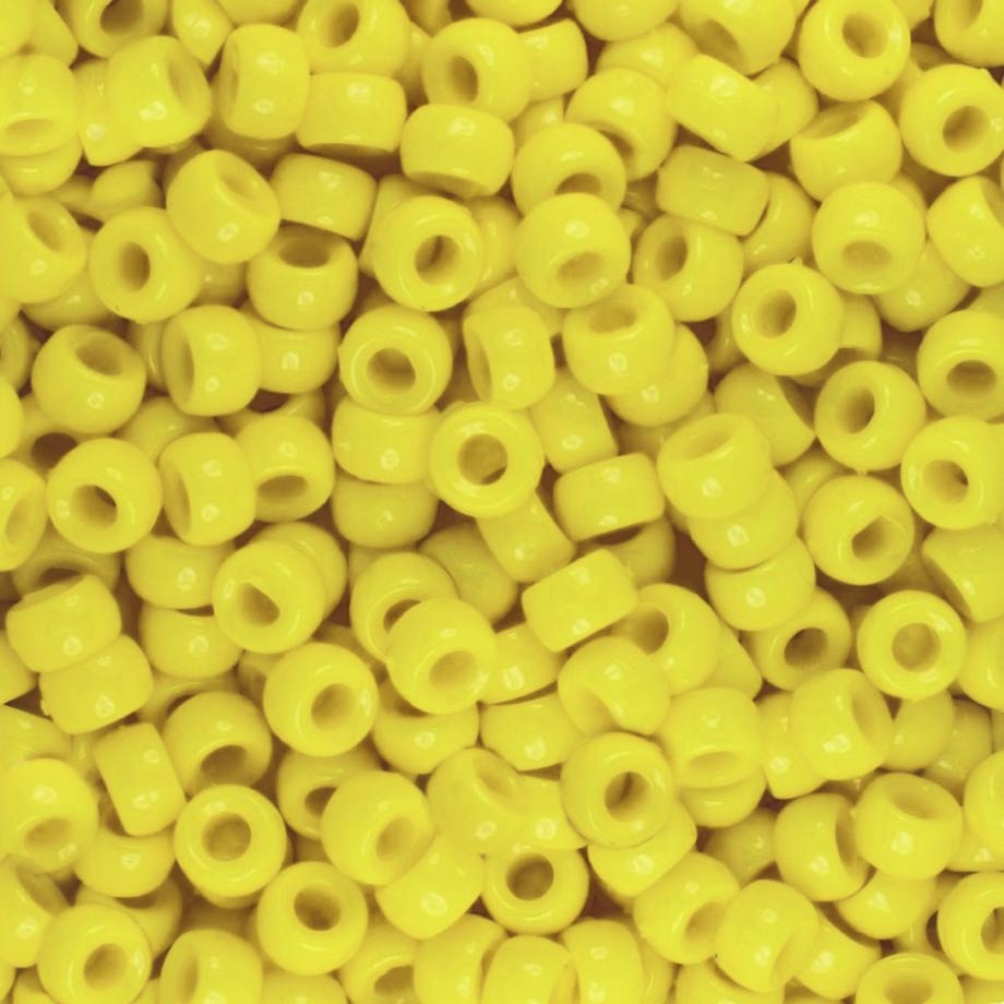 Pony Beads Bulk - Craft Beads - Hair beads - Plastic Beads - Plastic Pony Beads - Opaque Pony Beads