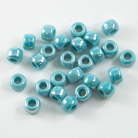 AB Beads - Opaque Pony Beads - AB Pony Beads