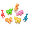 Zoo Animal Shaped Pony Beads - Pony Beads