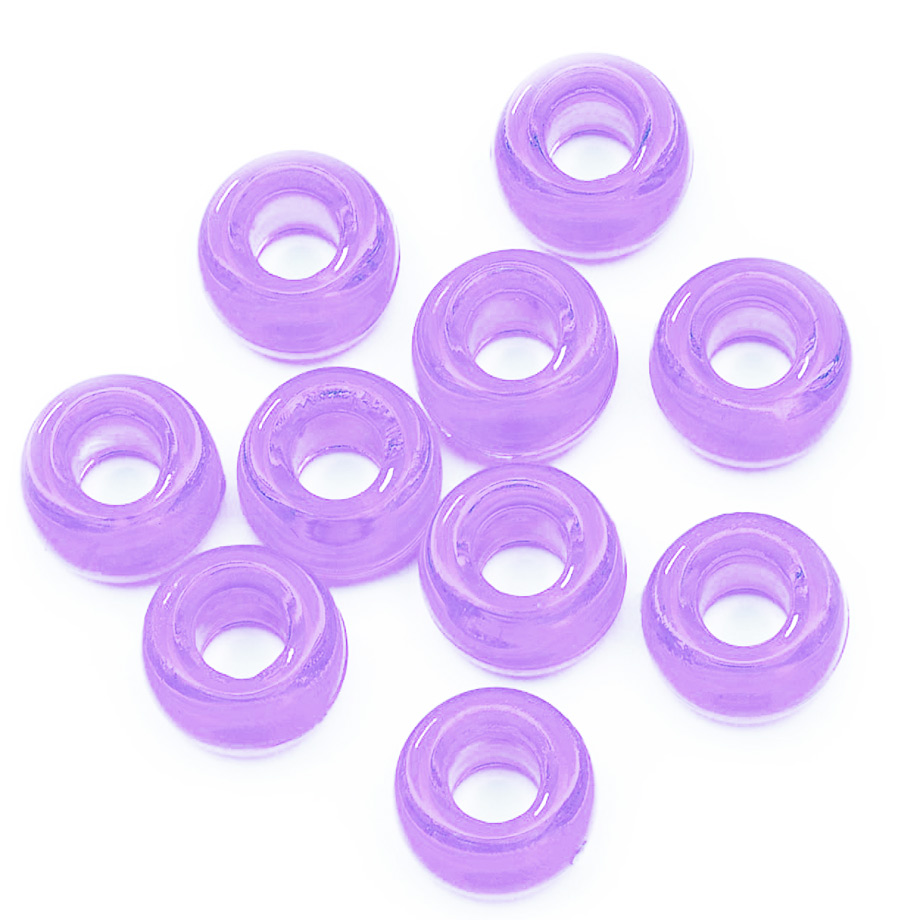 Hair beads - Plastic Beads - Plastic Pony Beads