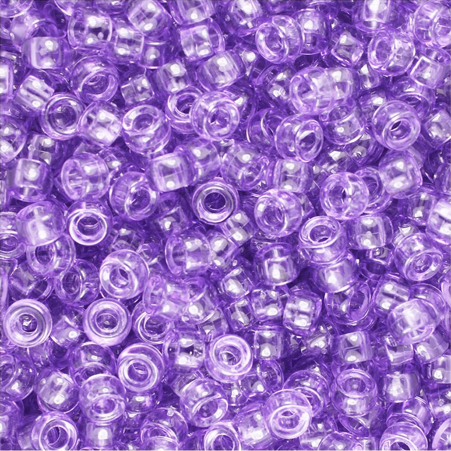 Craft Beads - Pony Beads Bulk - Hair beads - Plastic Beads - Plastic Pony Beads - Opaque Pony Beads