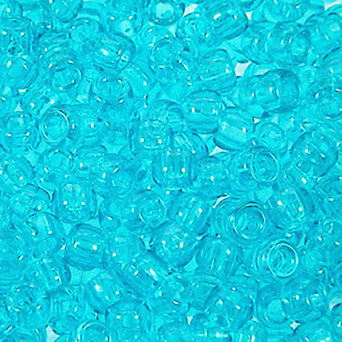 Pony Beads Bulk - Hair beads - Plastic Beads - Plastic Pony Beads - Aqua Pony Beads