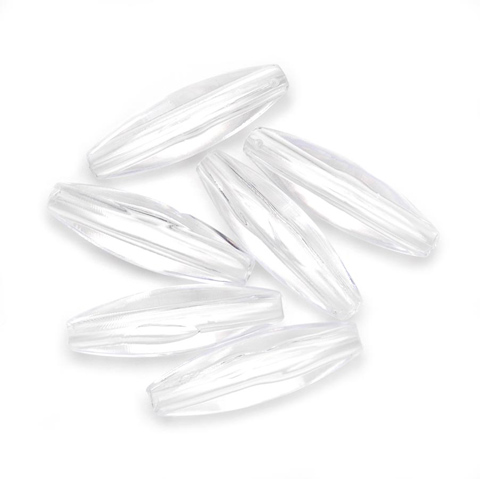 Plastic Spaghetti Beads - Rice Beads