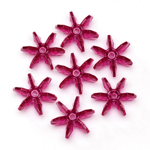 18mm Starflake Beads - Sunburst Beads - Starburst Beads - Ferris Wheel Beads - Paddlewheel Beads