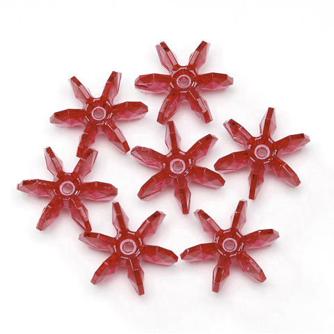 10mm Starflake Beads - Sunburst Beads - Starburst Beads - Paddle Wheel Beads - Ferris Wheel Beads