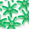 Starflake Beads - Sunburst Beads - 10mm Starflake Beads - Sunburst Beads - Starburst Beads - Paddle Wheel Beads - Ferris Wheel Beads