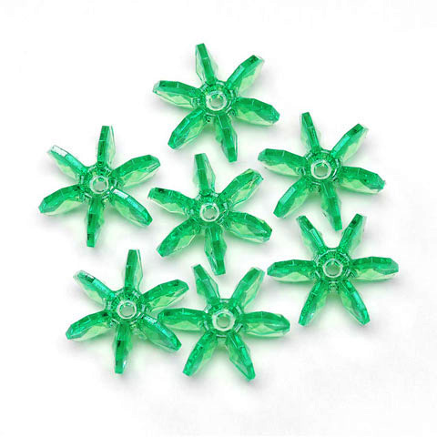 12mm Starflake Beads - Sunburst Beads - Starburst Beads - Ferris Wheel Beads - Paddlewheel Beads