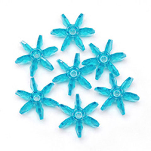 25mm Starflake Beads - Sunburst Beads - Starburst Beads - Ferris Wheel Beads - Paddlewheel Beads