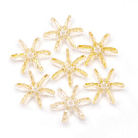 10mm Starflake Beads - Sunburst Beads - Starburst Beads - Paddle Wheel Beads - Ferris Wheel Beads