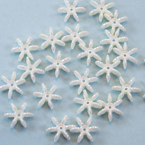 18mm Starflake Beads - Sunburst Beads - Starburst Beads - Ferris Wheel Beads - Paddlewheel Beads