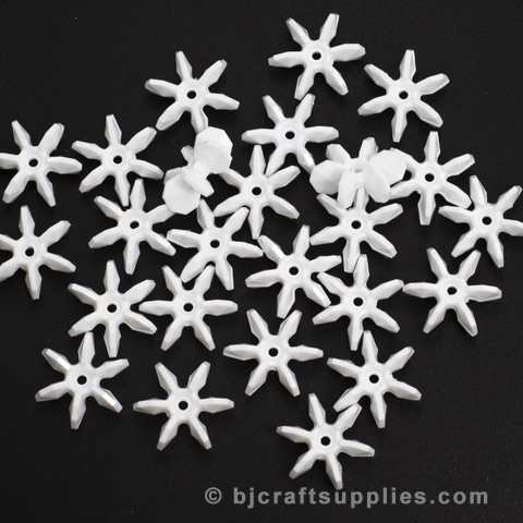 10mm Starflake Beads - Sunburst Beads - Starburst Beads - Paddle Wheel Beads - Ferris Wheel Beads