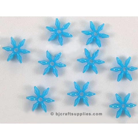 25mm Starflake Beads - Sunburst Beads - Starburst Beads - Ferris Wheel Beads - Paddlewheel Beads