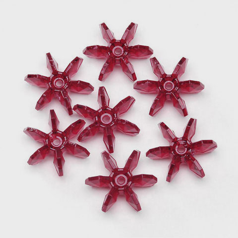 10mm Starflake Beads - Sunburst Beads - Starburst Beads - Paddle Wheel Beads - Ferris Wheel Beads