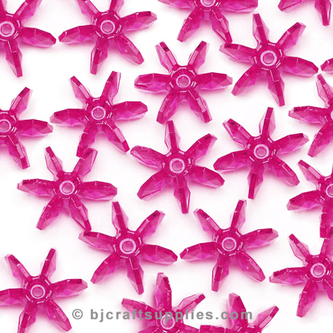 25mm Starflake Beads - Sunburst Beads - Starburst Beads - Ferris Wheel Beads - Paddlewheel Beads