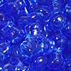 Tri Beads - Blue Tri Beads - Propeller Beads - Plastic Tri Beads