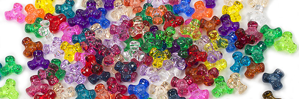 Tri Beads - Propeller BeadsTri Beads - Propeller Beads