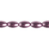 Glass Pearl Ovals - Glass Pearl Beads - Rice Pearl Beads - Glass Oval Beads - Glass Rice Pearl Beads