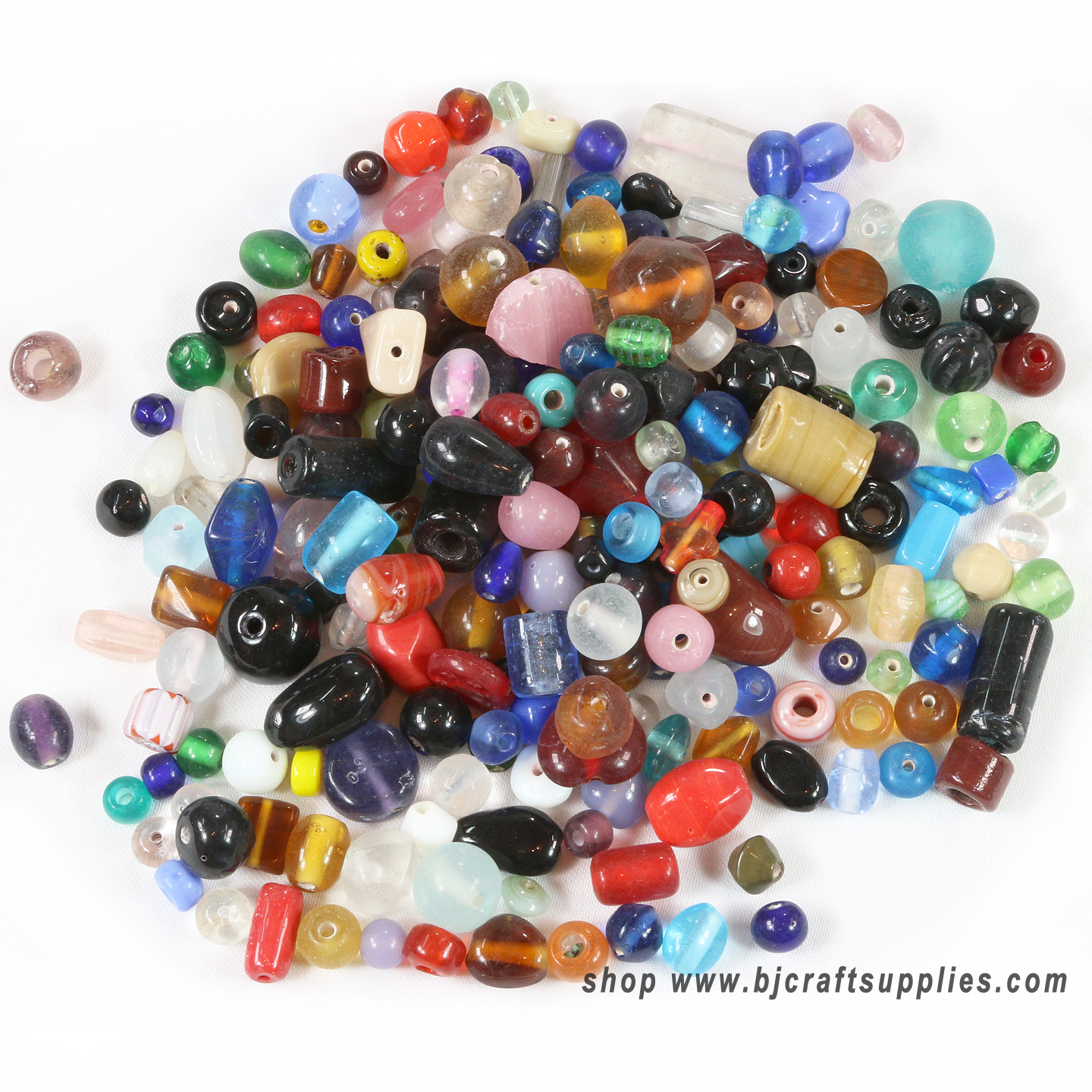 Colored Glass Beads - Glass Bead Assortment